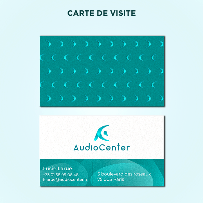 Carte de visite Audiocenter