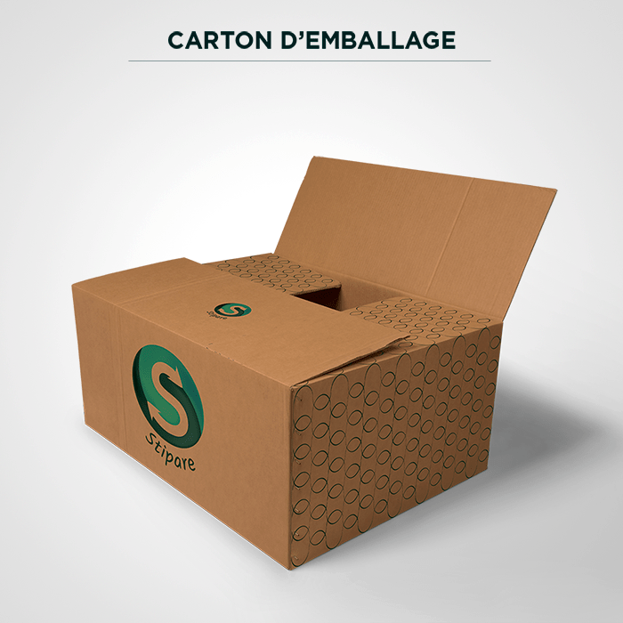 Le carton d'emballage Stipare