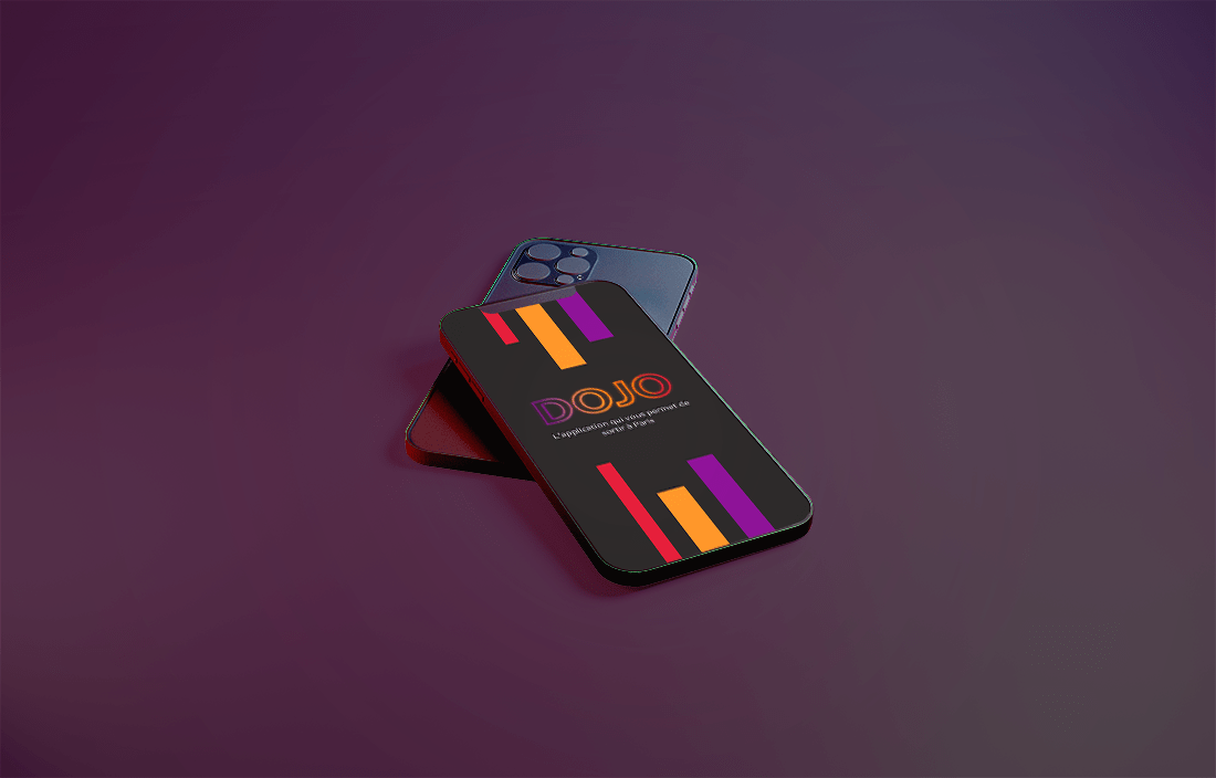 L'interface mobile du logo Dojo