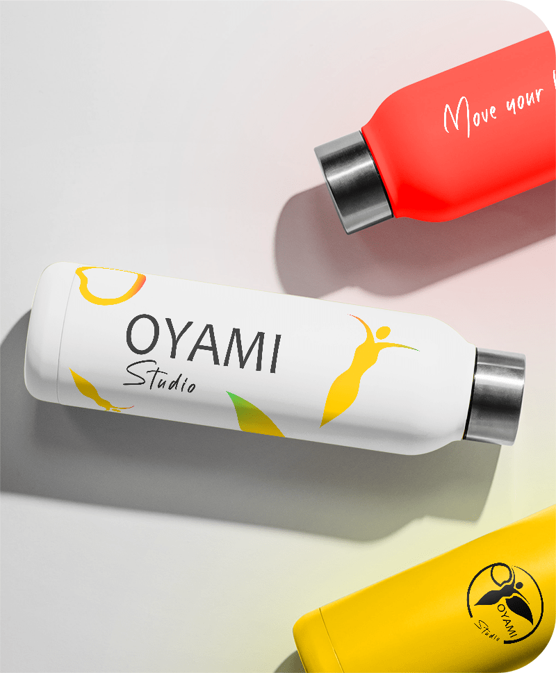 Bouteilles du Studio Oyami