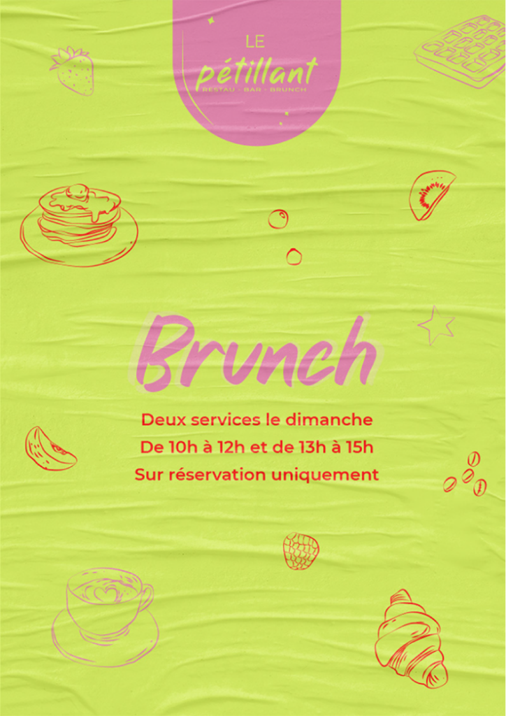 Affiche du brunch