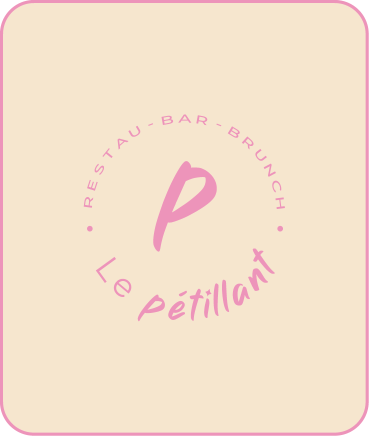 Déclinaison 1 du logo le pétillant