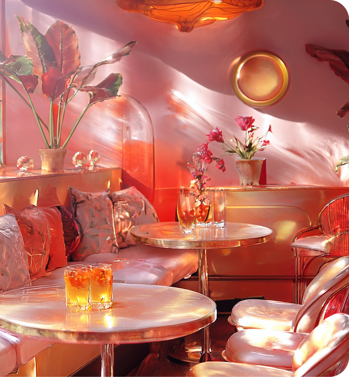 Intérieur du restaurant